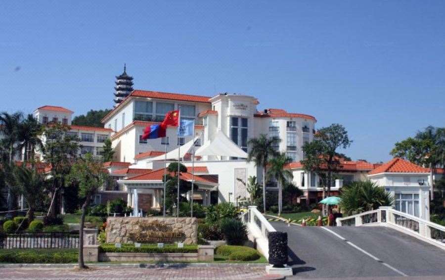 Dongguan Goodview Hotel Sangem Qiaotou Exterior foto